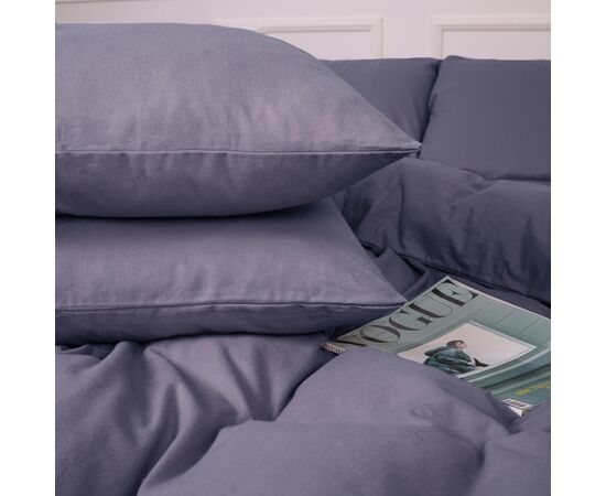 Постельное белье MirSon 001 Ash grey Фланель 175х210 Двуспальный (2200009648168), изображение 3