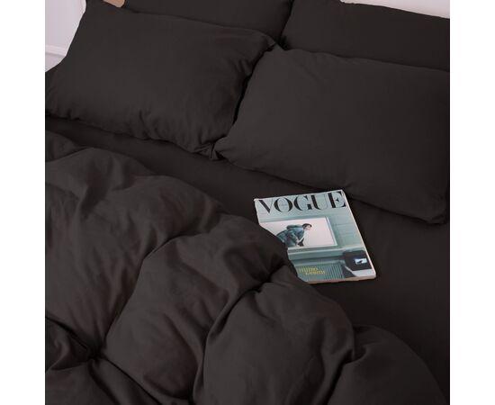 Постільна білизна MirSon 002 Black Фланель 175х210 Двоспальний (2200009648250), зображення 12