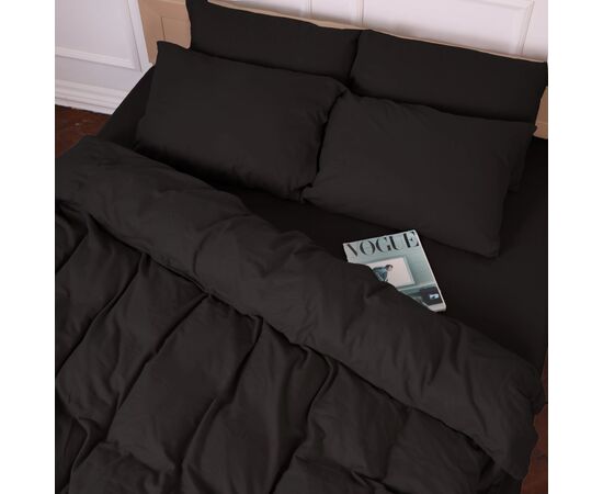 Постільна білизна MirSon 002 Black Фланель 175х210 Двоспальний (2200009648250), зображення 5