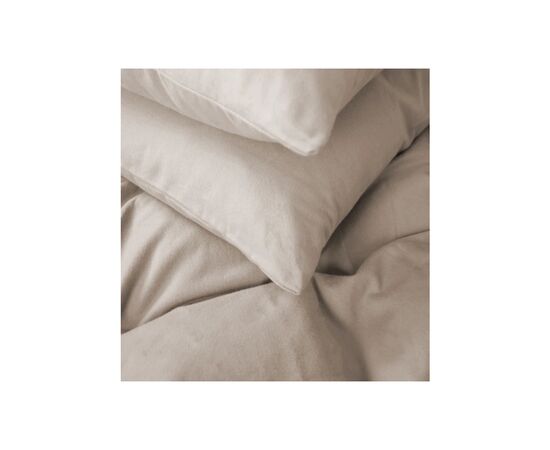 Постельное белье MirSon 004 Cappuchino Фланель 200х220 Евро (2200009649226), изображение 4