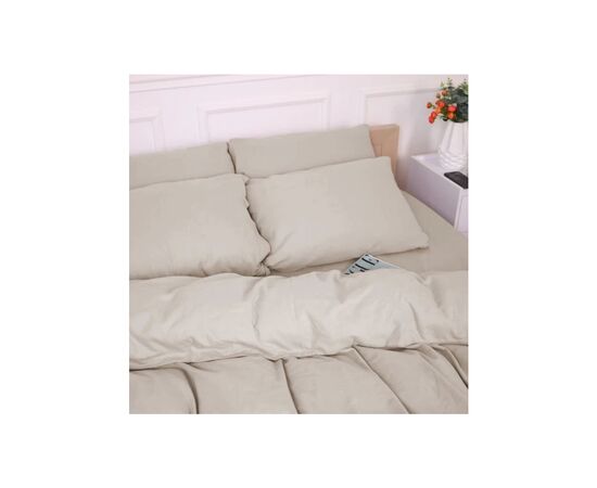 Постельное белье MirSon 004 Cappuchino Фланель 200х220 Евро (2200009649226), изображение 5