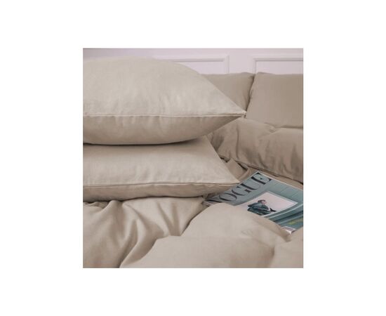 Постельное белье MirSon 004 Cappuchino Фланель 200х220 Евро (2200009649226), изображение 6