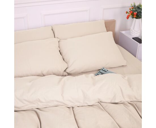 Постельное белье MirSon 007 Milk Фланель 160х220 Полуторный Евро (2200009650659), изображение 9