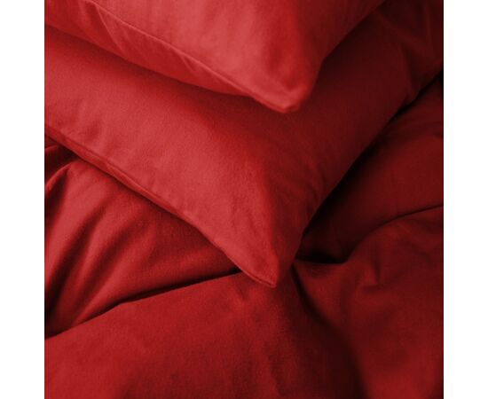 Постільна білизна MirSon 009 Red Фланель 220х240 King Siz (2200009651632), зображення 9
