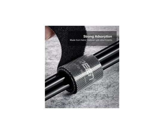 Набор для крепления лента-липучка LP124 20mm Cable Tie Band 2m Black Ugreen (40354), изображение 2