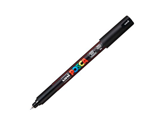 Маркер UNI Posca PC- 1MR 0.7 мм Черный (PC-1MR BLACK(N))