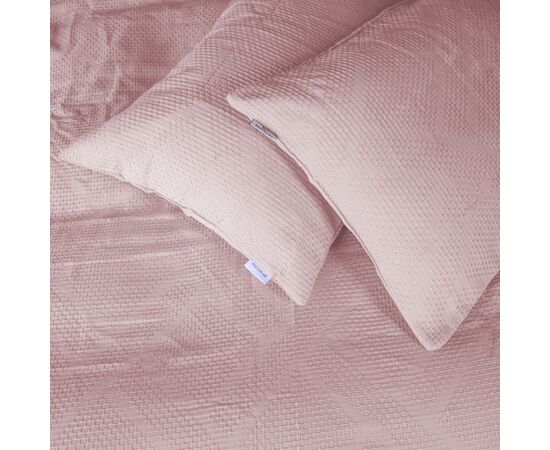 Постільна білизна MirSon №20-00 Waffle Powder 2 x 143x210 сімейний Євро (2200011032375), зображення 3