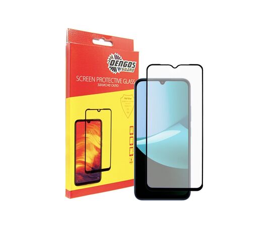 Стекло защитное Dengos Full Glue Xiaomi Redmi 15C Black (TGFG-414)