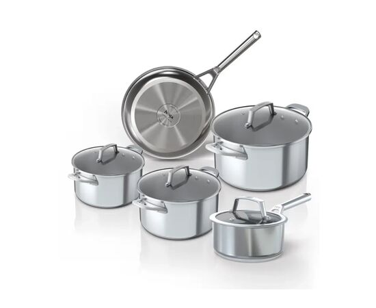 Набор посуды Ninja Zerostick з нержавіючої сталі 8 предметів (C65000DE)