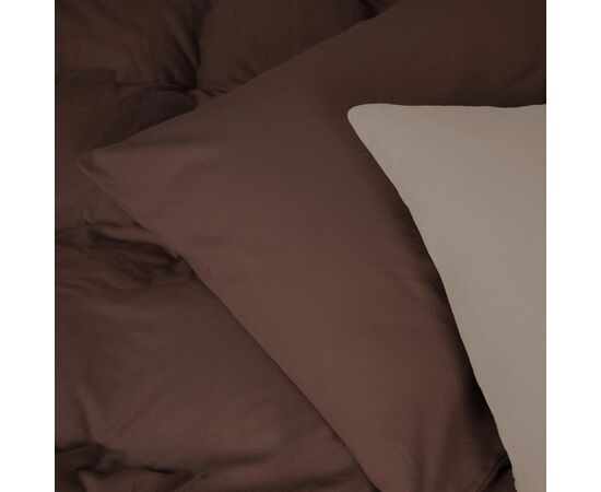 Постільна білизна MirSon 004-003 Cappuchino/Brown Фланель 2 x 160 x 220 Сімейний Євро (2200009658020), зображення 3