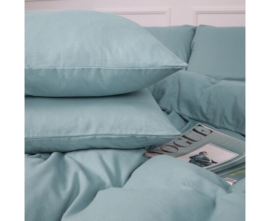 Постільна білизна MirSon 006 Menthol Фланель 2 x 160 x 220 Сімейний Євро (2200009650222), зображення 3