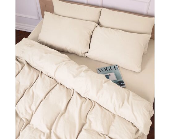 Постільна білизна MirSon 007 Milk Фланель 2 x 160 x 220 Сімейний Євро (2200009650703), зображення 8