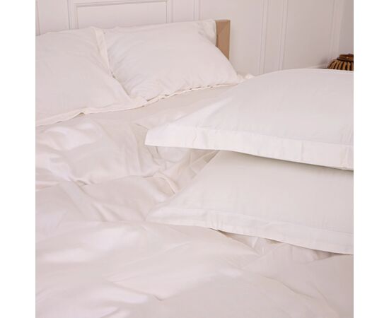 Постельное белье MirSon Tencel №01 White 2 x 160 x 220 Семейный Евро (2200009368424), изображение 7