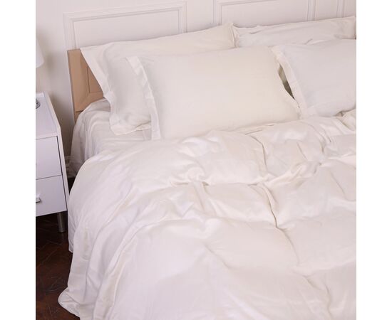 Постільна білизна MirSon Tencel №01 White 220 x 240 King Size (2200009368462), зображення 3