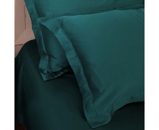 Постельное белье MirSon Tencel №07 Emerald 143х210 полуторный (2200009370953), изображение 10
