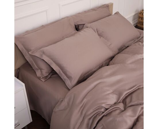 Постільна білизна MirSon Tencel №08 Beige 200x220 Євро (2200009637155), зображення 8