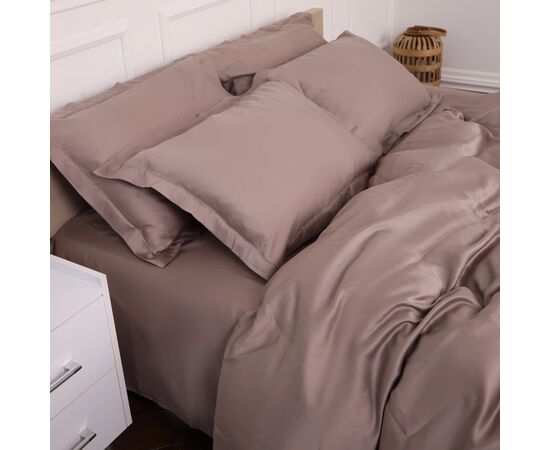 Постільна білизна MirSon Tencel №08 Beige 200x220 Євро (2200009637155), зображення 9