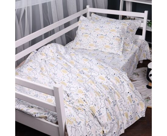 Постельное белье MirSon 011 Dino Фланель 160x220 Полуторный Евро (2200009654589)