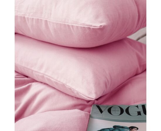 Постільна білизна MirSon 008 Pink Фланель 160х220 Полуторний Євро (2200009651144), зображення 3