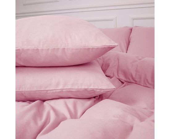 Постільна білизна MirSon 008 Pink Фланель 200х220 Євро (2200009651175), зображення 6