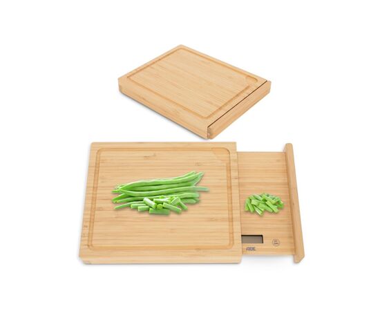 Дошка для нарізання АDЕ Claire із вбудованими кухонними вагами (KE2102), зображення 3