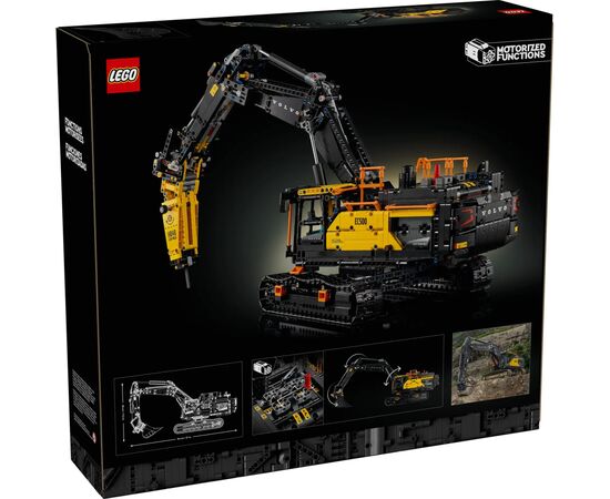 Конструктор LEGO Technic Экскаватор Volvo EC500 Hybrid (42215), изображение 6