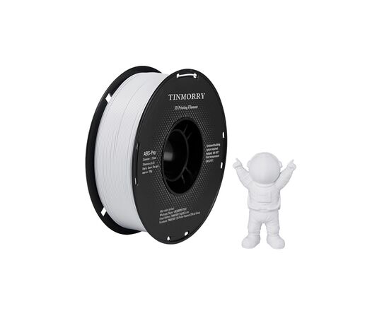 Пластик для 3D-принтера Tinmorry ABS PRO 1.75мм, 1кг, cold white (TABSPRO)