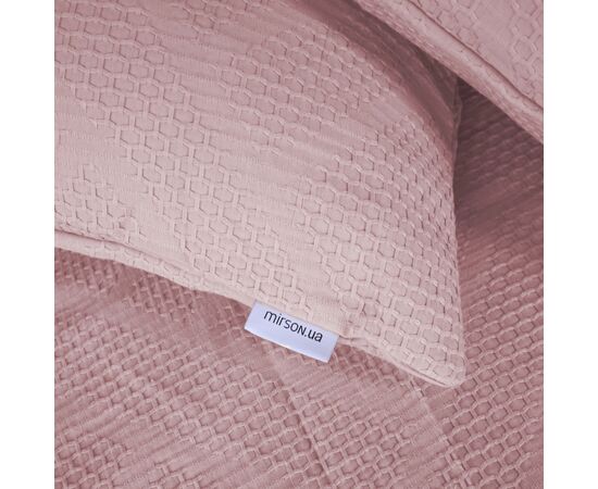 Постельное белье MirSon №20-00 Waffle Powder 220х240 King Size (2200011032337), изображение 2