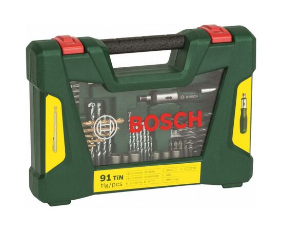 Набір свердл і біт Bosch насадок V-Line-91 (2.607.017.195), зображення 2