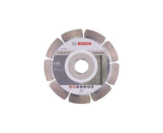 Диск пильний Bosch Standard for Concrete 125-22.23, по бетону (2.608.602.197)