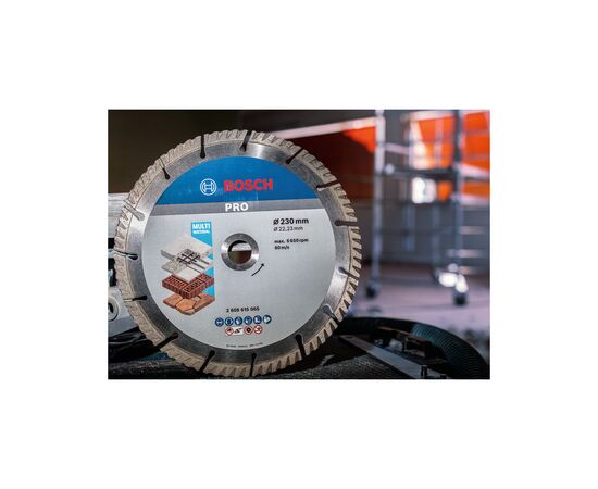 Диск пильний Bosch Standart for Universal 230-22.23, по бетону (2.608.615.065), зображення 3