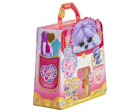 Мягкая игрушка Moose Няшка-потеряшка Груминг салон лиловая (30147), изображение 10