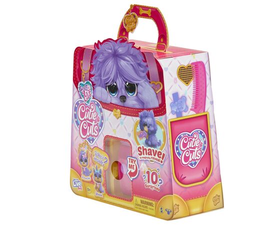 Мягкая игрушка Moose Няшка-потеряшка Груминг салон лиловая (30147), изображение 11