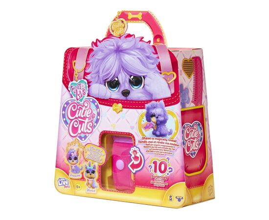 Мягкая игрушка Moose Няшка-потеряшка Груминг салон лиловая (30147), изображение 5