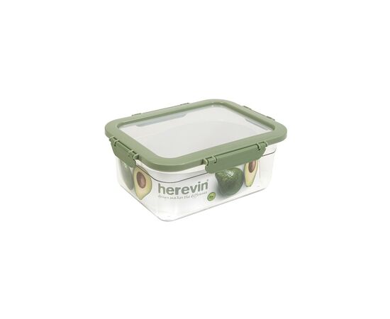 Пищевой контейнер Herevin Container-Green-Peach герметичний 2.2 л (161420-100)