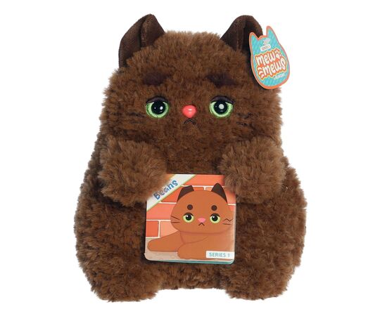 Мягкая игрушка Aurora Кисюня Корица коричневая 20 см (230396B), изображение 5