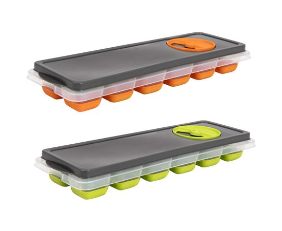 Форма для льда Herevin Ice Cube Orange-Green MIX (161020-560)