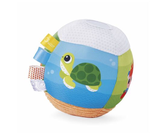 Развивающая игрушка Chicco мягкая музыкальная Мячик (11564.00), изображение 3