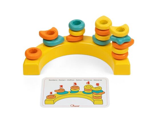 Развивающая игрушка Chicco 2 в 1 Радуга (12198.00), изображение 3