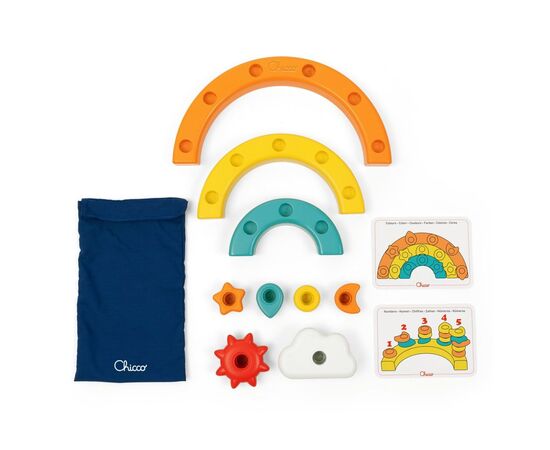 Развивающая игрушка Chicco 2 в 1 Радуга (12198.00), изображение 7
