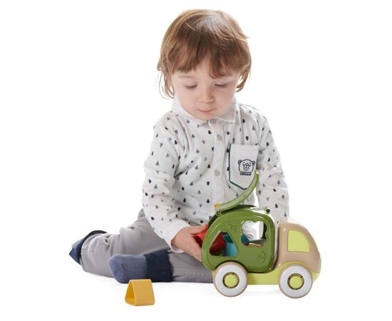 Развивающая игрушка Chicco сортер Eco+ Грузовик (11158.00), изображение 12