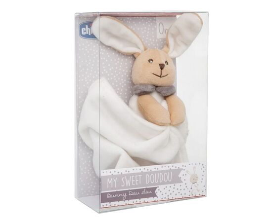 Мягкая игрушка Chicco комфортер из серии My Sweet DouDou Зайка DouDou (09609.00), изображение 2