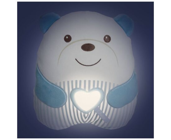Мягкая игрушка Chicco мягкая музыкальная Успокаивающий медвежонок голубой (12266.20), изображение 5