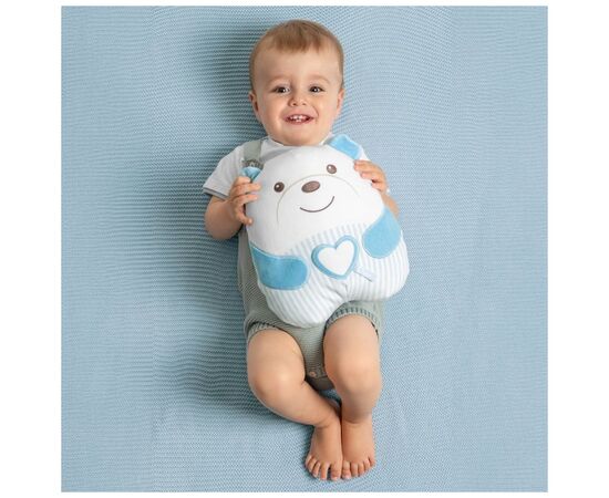 Мягкая игрушка Chicco мягкая музыкальная Успокаивающий медвежонок голубой (12266.20), изображение 6