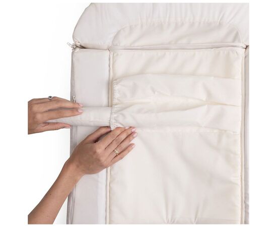 Кокон для новорожденных Chicco 3 в 1 Mommy Pod, бежевый (87166.39), изображение 7