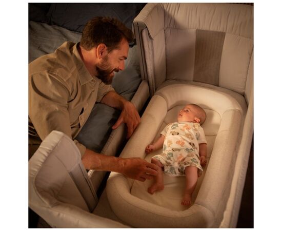 Кокон для новорожденных Chicco 3 в 1 Mommy Pod, бежевый (87166.39), изображение 8