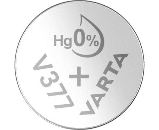 Батарейка Varta V 377 WATCH (00377101401), зображення 2