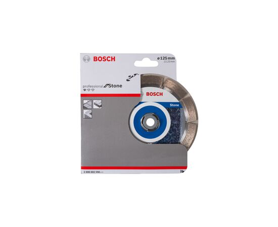 Круг відрізний Bosch Standard for Stone 125-22.23 (2.608.602.598), зображення 2