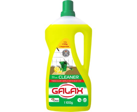 Средство для мытья пола Galax das PowerClean Лимон 1.1 кг (4260637724458)