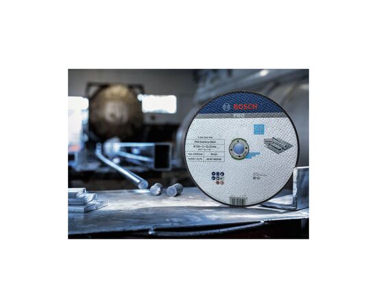 Круг відрізний Bosch Expert for Inox, 230х22.23мм (2.608.600.096), зображення 4